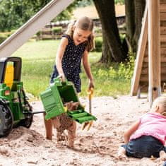 Rolly Toys Škatla za shranjevanje za traktor zelene barve