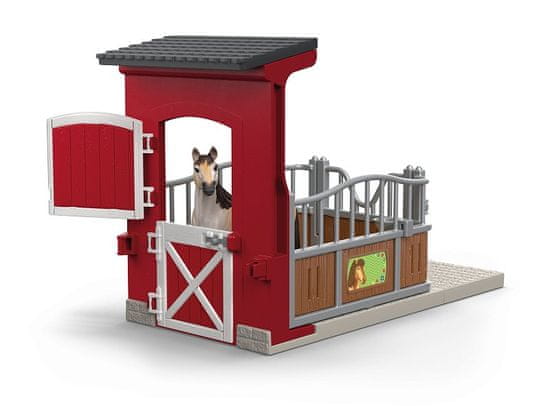 Schleich Boks za ponije s kobilo mustanga