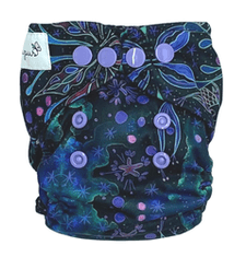 shumee Žepna plenica za novorojenčke 3-7kg - NEON SPLASH