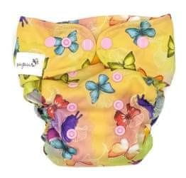 shumee OS žepna plenica, eno zapenjanje, METULJČKI