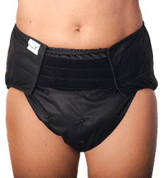 shumee Plenica za odrasle z vložkom za večkratno uporabo - ČRNA