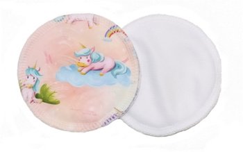 shumee Vložki za dojenje bambus + coolmax, 2 kom, Unicorns