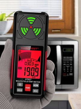 shumee MERILNIK ELEKTROMAGNETNEGA POLJA EMF RADIO VALOV TESTER HABOTEST HT627