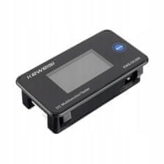 shumee Ampermeter DC200V 100A VOLTMETER Ah Wh TEMP ČAS
