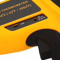 shumee BREZKONTAKTNI LASERSKI TERMOMETER PIROMETER +1650° USB