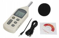 shumee SONOMETER ZVOKOMEREC DECIBEL METER USB PC