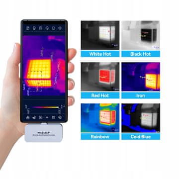 shumee USB-C TERMOVIZIJSKA KAMERA ZA TELEFON ANDROID APLIKACIJA NATANČNO -15 +600