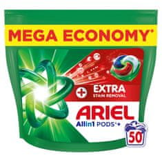 Ariel Extra Clean Allin1+, kapsule za pranje perila, 50 pranj