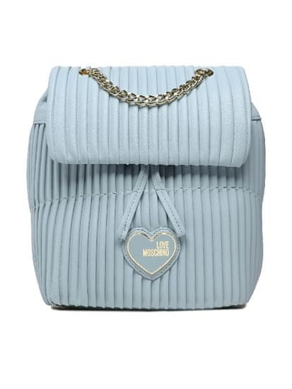 Love Moschino Nahrbtnik Pleated - MODRA UNI