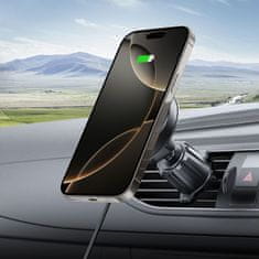 Tech-protect V4 MagSafe Dash Vent avtomobitelsko držalo 15W, črna