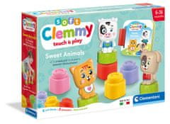 Clemmy baby - kocke s knjigo, ljubke živali