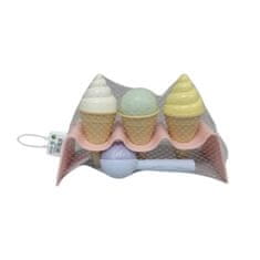 Dantoy Sladoledni set majhen 9 kosov Pastelno roza 24m+
