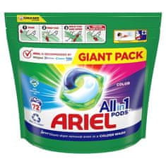 Ariel Detergent Barvne kapsule 72pcs