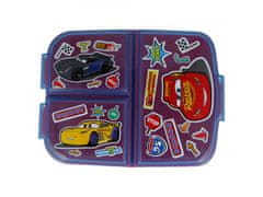 Stor Razdeljena plastična škatla za prigrizke DISNEY CARS, 51520