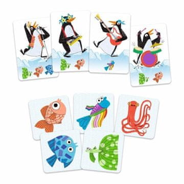 Djeco Rock Band igra s kartami