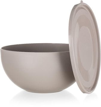 Banquet Skleda 20,7 cm, 2,5 l, s pokrovom, plastika, LATTE CULINARIA