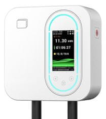 Emc² FL-AN 11 AC 3 fazna 11KW Smart polnilna postaja Type 2 kabel. LCD touch screen, Wi-Fi, BT, free aplikacija