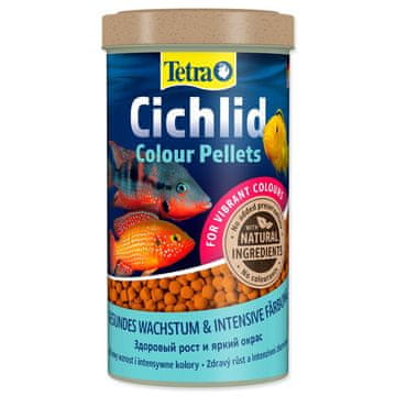 Tetra Cichlid Colour Pellets 500ml