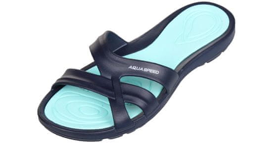 Aqua Speed Panamski ženski copati temno modri 42