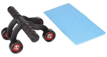 Merco Multipack 2 kosov AB Roller 4W fitnes valjček, črn