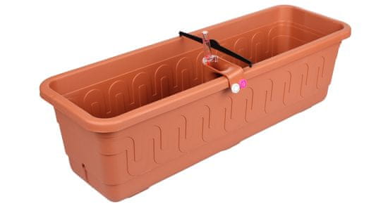 Plastkon Multipack 4ks Fantazie Pametno cvetlično korito, terakota 40 cm