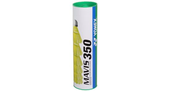 Yonex Mavis 350 žogice za badminton zelene barve, 6 kosov