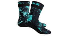 Merco Potapljaške nogavice 3 mm neoprenske nogavice starry blue S