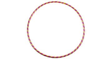 Merco Multipack 10ks Gimnastični obroč Hula Hoop Stripe 60 cm