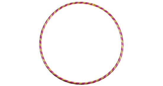 Merco Multipack 10ks Gimnastični obroč Hula Hoop Stripe 65 cm
