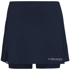Head Club Basic Skort dekliško krilo za tenis, temno modro, DB, 164