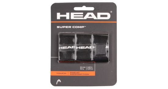 Head Multipack 4ks Super Comp ovoj za lopar, tl. 05 mm črn, 3 kosi