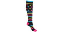 Merco Ženske kompresijske nogavice Striped Dots L
