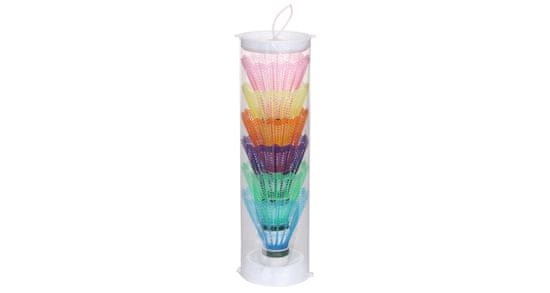 Vicfun Multipack 4ks Badminton žogice, barvne, 6 kosov