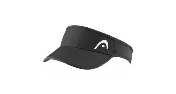Head Multipack 2ks Pro Player Ženski ščitnik Ladies Visor Black