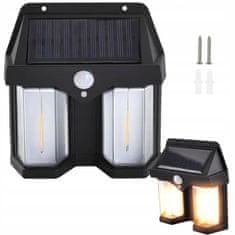 Verkgroup Solarna LED stenska svetilka s senzorjem gibanja 1200lm