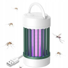Verkgroup 2v1 aku. UV LED odganjalec insektov in prenosna svetilka 12cm
