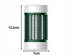 Verkgroup 2v1 aku. UV LED odganjalec insektov in prenosna svetilka 12cm