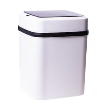 hedo Senzorski brezkontaktni koš za smeti 10L avtomatsko odpiranje bel