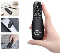 GOTEL Rdeči laserski kazalnik USB za projekcije MS Office