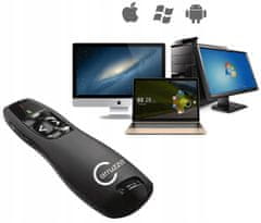 GOTEL Rdeči laserski kazalnik USB za projekcije MS Office