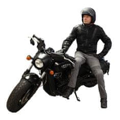 Cappa Racing Džíny moto pánské GILLES šedé 34/32 - L