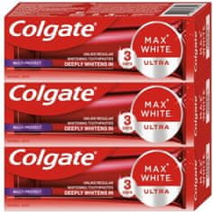 Colgate Max White Ultra Protect Trio zobna pasta 3 x 50 ml