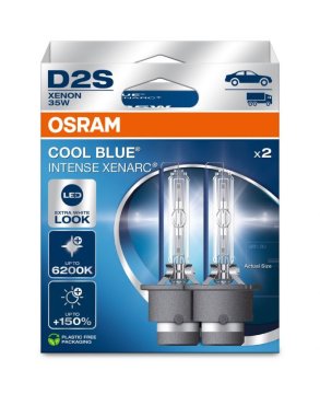 Osram ksenonska žarnica D2S XENARC Cool Blue Intense NextGeneration 6200K +150% BOX