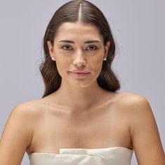 Brosway Srebrni uhani z umetnim biserom Infinite White Fancy FIW143