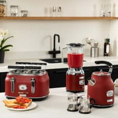 Westinghouse Retro Red 4 Slice opekač kruha