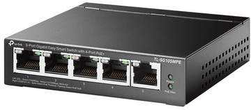 TP-Link TL-SG105MPE mrežno stikalo-switch, 5 priključkov Gigabit, 4xPoE+, 120W (TL-SG105MPE)
