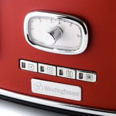Westinghouse Retro Red 4 Slice opekač kruha