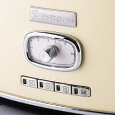 Westinghouse Retro White 2 Slice opekač kruha