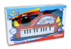 Bontempi Elektronske tipke s svetlobnimi učinki rdeče barve