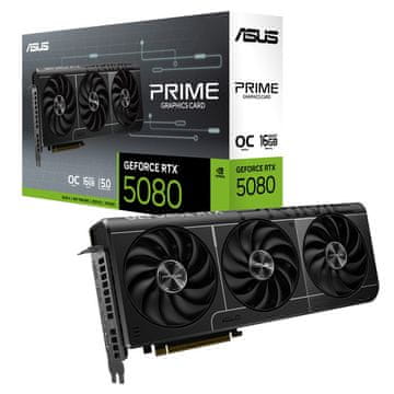 ASUS Prime Gaming GeForce RTX 5080 OC 16GB GDDR7 PRIME-RTX5080-O16G gaming grafična kartica